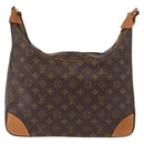 LOUIS VUITTON Monogram Boulogne 35 Shoulder Bag M51260 LV Auth ep12632-3