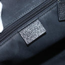 GUCCI GG Canvas Web Sherry Line Hand Bag Black Silver 131228 Auth ep12633-16