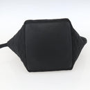 GUCCI GG Canvas Web Sherry Line Hand Bag Black Silver 131228 Auth ep12633-9