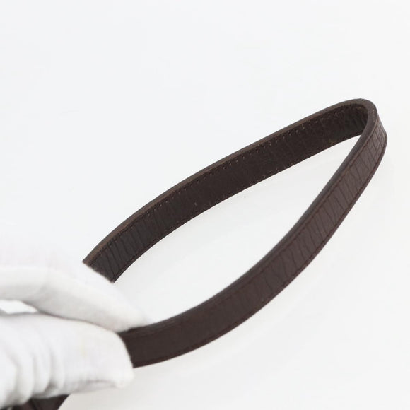 GUCCI GG Supreme Web Sherry Line Clutch Bag PVC Beige Silver 73956 Auth ep12637