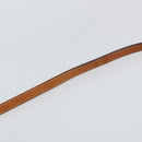 CELINE Macadam Canvas Shoulder Bag PVC Leather Brown Gold Auth ep12638-8