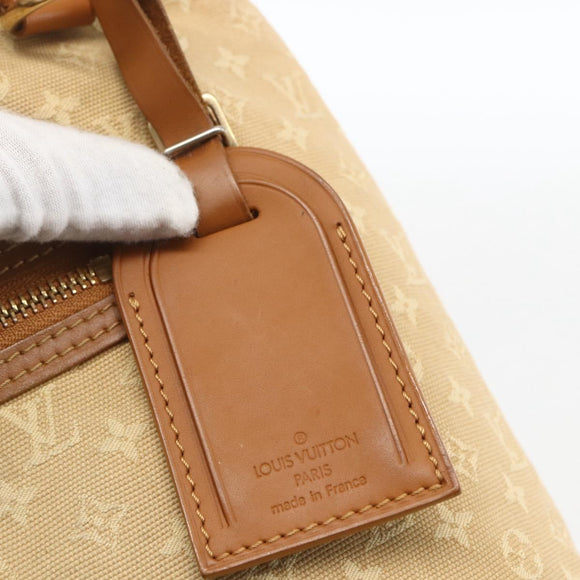 LOUIS VUITTON Monogram Mini Lucille GM Tote Bag Beige M92683 LV Auth ep12640