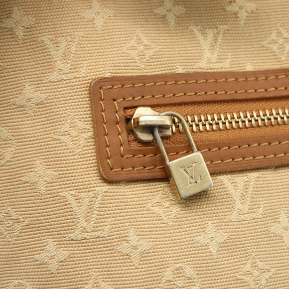 LOUIS VUITTON Monogram Mini Lucille GM Tote Bag Beige M92683 LV Auth ep12640