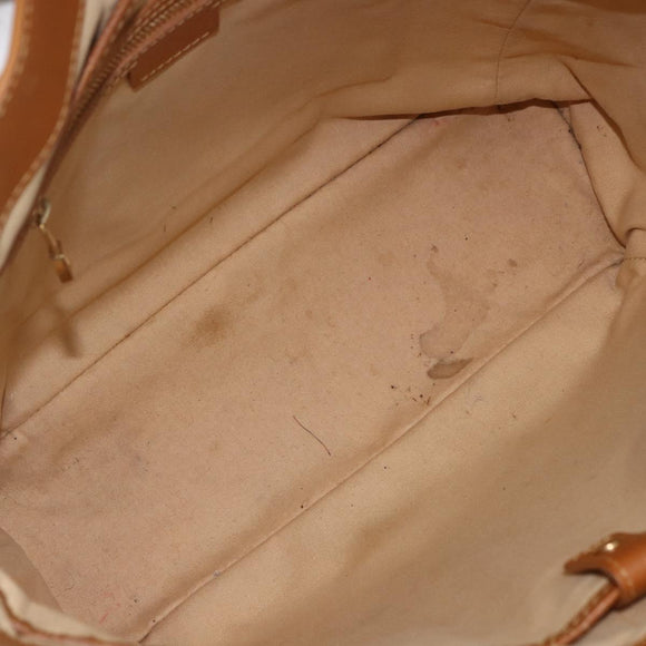 LOUIS VUITTON Monogram Mini Lucille GM Tote Bag Beige M92683 LV Auth ep12640
