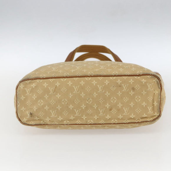 LOUIS VUITTON Monogram Mini Lucille GM Tote Bag Beige M92683 LV Auth ep12640