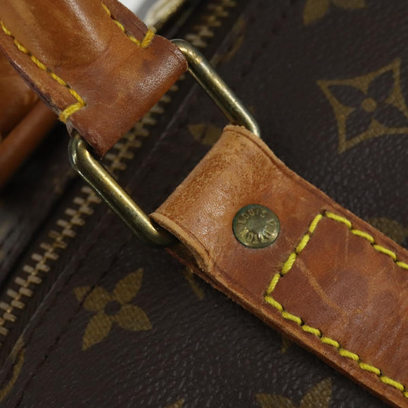 LOUIS VUITTON Monogram Keepall 60 Boston Bag M41422 LV Auth ep12641