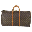 LOUIS VUITTON Monogram Keepall 60 Boston Bag M41422 LV Auth ep12641-2