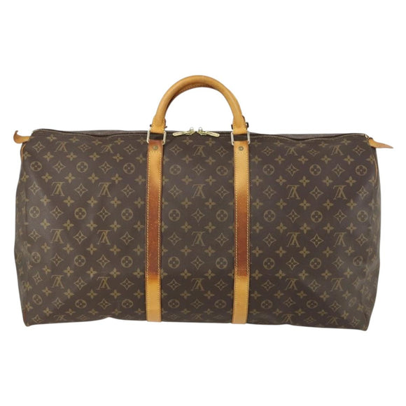 LOUIS VUITTON Monogram Keepall 60 Boston Tasche M41422 LV Auth ep12646