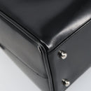GUCCI Hand Bag Patent leather Black Silver 000 1274 0505 Auth ep12647-14
