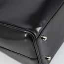 GUCCI Hand Bag Patent leather Black Silver 000 1274 0505 Auth ep12647-16
