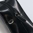 GUCCI Hand Bag Patent leather Black Silver 000 1274 0505 Auth ep12647-17