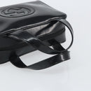 GUCCI Hand Bag Patent leather Black Silver 000 1274 0505 Auth ep12647-7