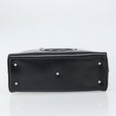 GUCCI Hand Bag Patent leather Black Silver 000 1274 0505 Auth ep12647-5