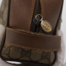 GUCCI GG Supreme Clutch Bag PVC Beige Gold 014 122 6087 Auth ep12649-12