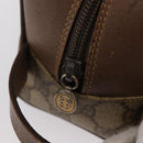 GUCCI GG Supreme Clutch Bag PVC Beige Gold 014 122 6087 Auth ep12649-14