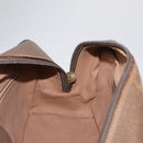 GUCCI GG Supreme Clutch Bag PVC Beige Gold 014 122 6087 Auth ep12649-18