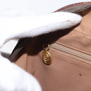 GUCCI GG Supreme Clutch Bag PVC Beige Gold 014 122 6087 Auth ep12649-20