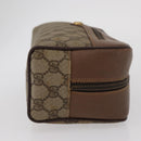 GUCCI GG Supreme Clutch Bag PVC Beige Gold 014 122 6087 Auth ep12649-4