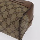 GUCCI GG Supreme Clutch Bag PVC Beige Gold 014 122 6087 Auth ep12649-9