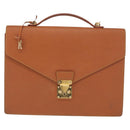LOUIS VUITTON Epi Porte Documents Bandouliere Brown M54468 Auth ep12652-2