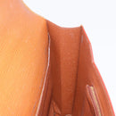 LOUIS VUITTON Epi Porte Documents Bandouliere Brown M54468 Auth ep12652-21