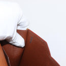 LOUIS VUITTON Epi Porte Documents Bandouliere Brown M54468 Auth ep12652-26