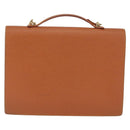 LOUIS VUITTON Epi Porte Documents Bandouliere Brown M54468 Auth ep12652-3