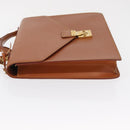 LOUIS VUITTON Epi Porte Documents Bandouliere Brown M54468 Auth ep12652-5