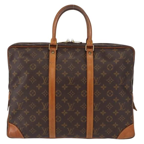 LOUIS VUITTON Monogram Porte Documents Voyage Business Bag M53361 Auth ep12660