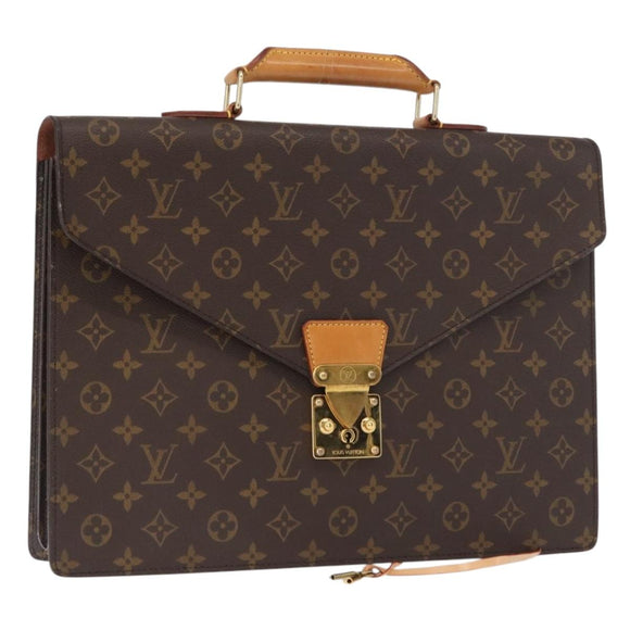 LOUIS VUITTON Monogram Serviette Conseiller Briefcase M53331 LV Auth ep12663