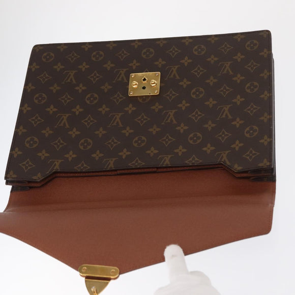 LOUIS VUITTON Monogram Serviette Conseiller Briefcase M53331 LV Auth ep12663