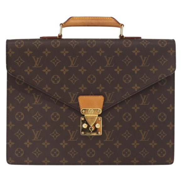 LOUIS VUITTON Monogram Serviette Conseiller Briefcase M53331 LV Auth ep12663