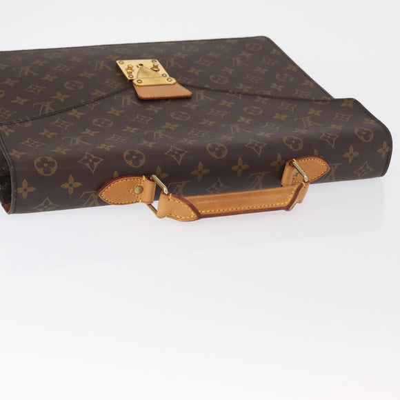 LOUIS VUITTON Monogram Serviette Conseiller Briefcase M53331 LV Auth ep12663