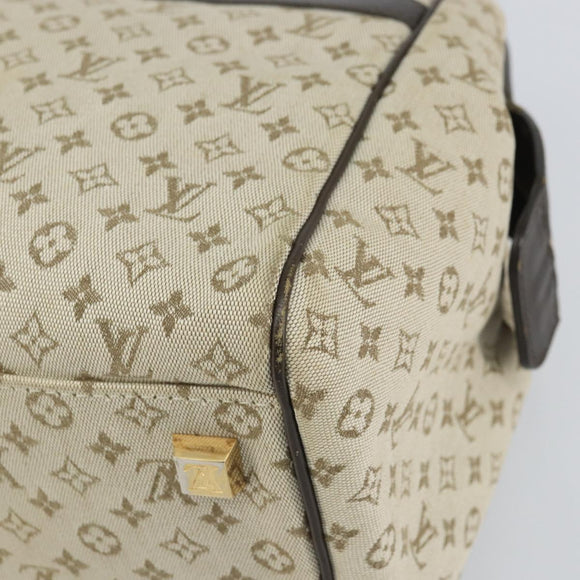 LOUIS VUITTON Monogram Mini Josephine GM Handtasche Khaki M92310 LV Auth ep12664