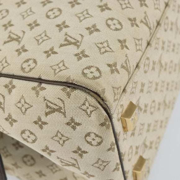 LOUIS VUITTON Monogram Mini Josephine GM Handtasche Khaki M92310 LV Auth ep12664