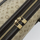 LOUIS VUITTON Monogram Mini Josephine GM Handtasche Khaki M92310 LV Auth ep12664-17