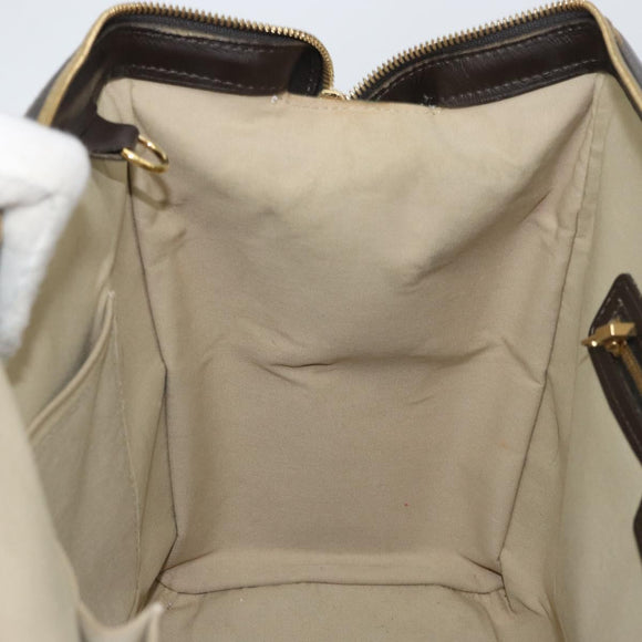 LOUIS VUITTON Monogram Mini Josephine GM Handtasche Khaki M92310 LV Auth ep12664