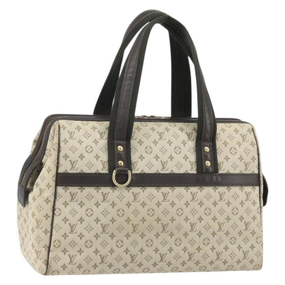 LOUIS VUITTON Monogram Mini Josephine GM Handtasche Khaki M92310 LV Auth ep12664