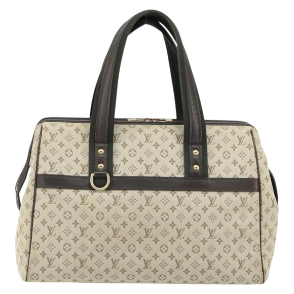 LOUIS VUITTON Monogram Mini Josephine GM Handtasche Khaki M92310 LV Auth ep12664