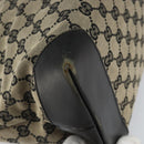 GUCCI GG Canvas Tote Bag Navy Silver 019 0426 2404 Auth ep12675-13