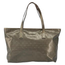 GUCCI GG implementation Tote Bag PVC Gold 211137 Auth ep12678-2