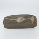 GUCCI GG implementation Tote Bag PVC Gold 211137 Auth ep12678-9