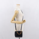 GUCCI Bamboo Hand Bag Suede 2way Navy Gold 007 1793 0238 Auth ep12682-24