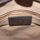 GUCCI GG Supreme Web Sherry Line Tote Bag PVC Beige Gold 010 378 Auth ep12692-18