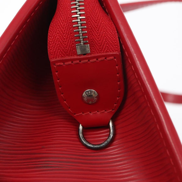 LOUIS VUITTON Epi Madeleine PM Hand Bag Red M5933E LV Auth ep12697