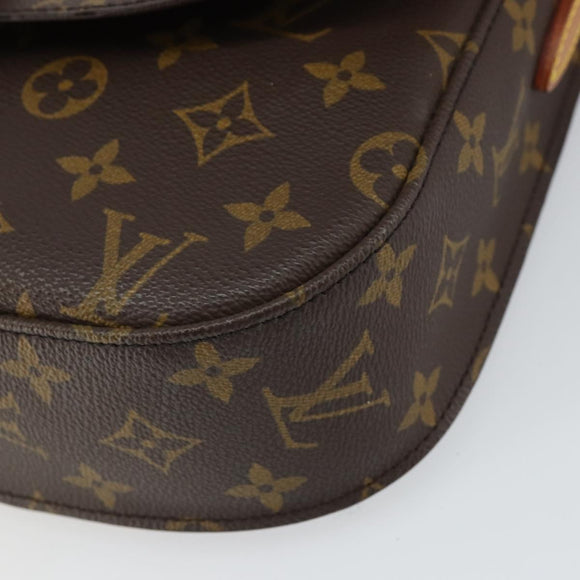 LOUIS VUITTON Monogram Saint Cloud GM Shoulder Bag M51242 LV Auth ep12701