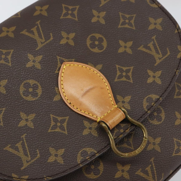LOUIS VUITTON Monogram Saint Cloud GM Shoulder Bag M51242 LV Auth ep12701