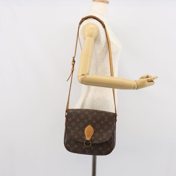 LOUIS VUITTON Monogram Saint Cloud GM Shoulder Bag M51242 LV Auth ep12701