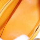 LOUIS VUITTON Monogram Vernis Houston Hand Bag Jaune M91121 LV Auth ep12703-11