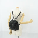 GUCCI GG Canvas Backpack Black Silver 003 0245 Auth ep12708-26
